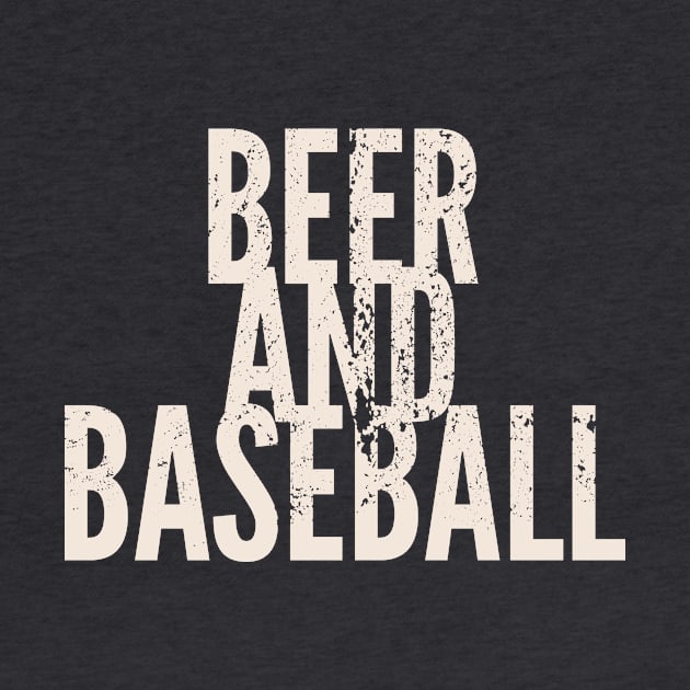 Beer And Baseball by Commykaze